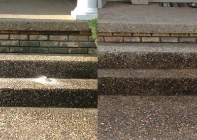 Howell SlabJacking Stairs #3 Before and After Image