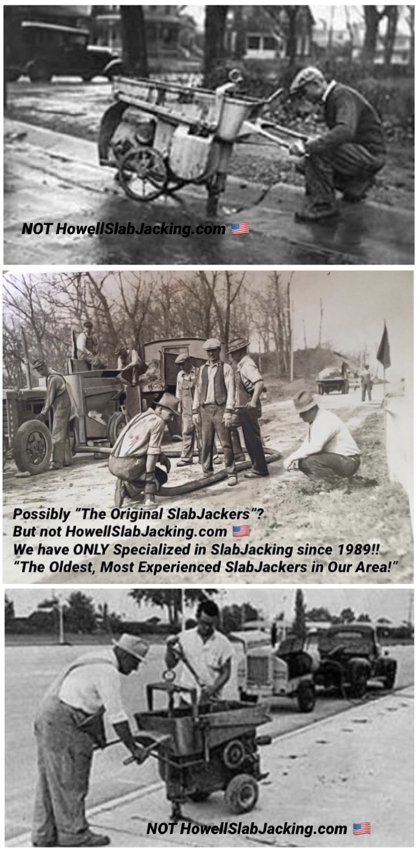 Howell SlabJacking History of Mudjacking